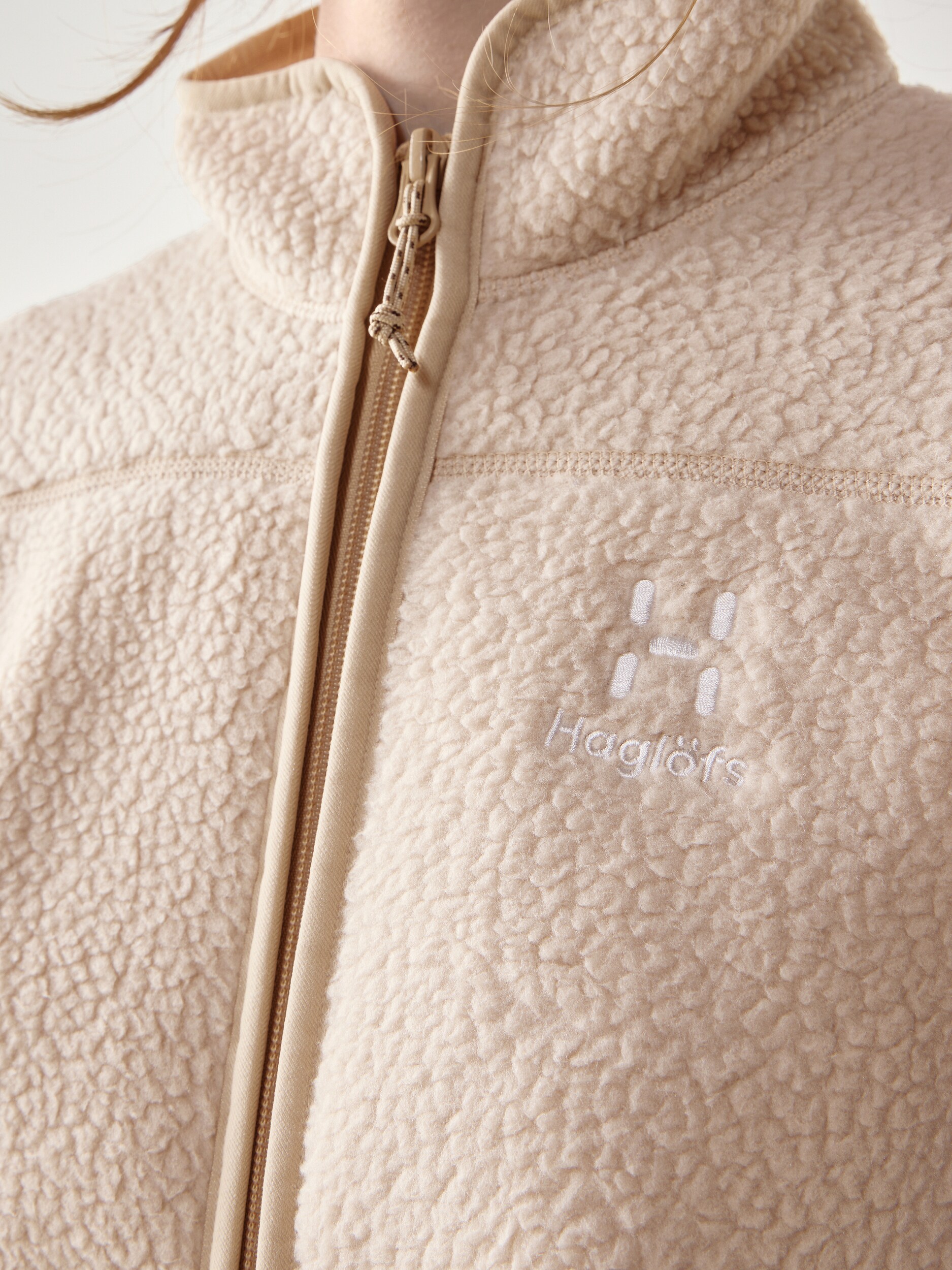 HAGL&Ouml;FS, MOSSA PILE JACKET WOMEN