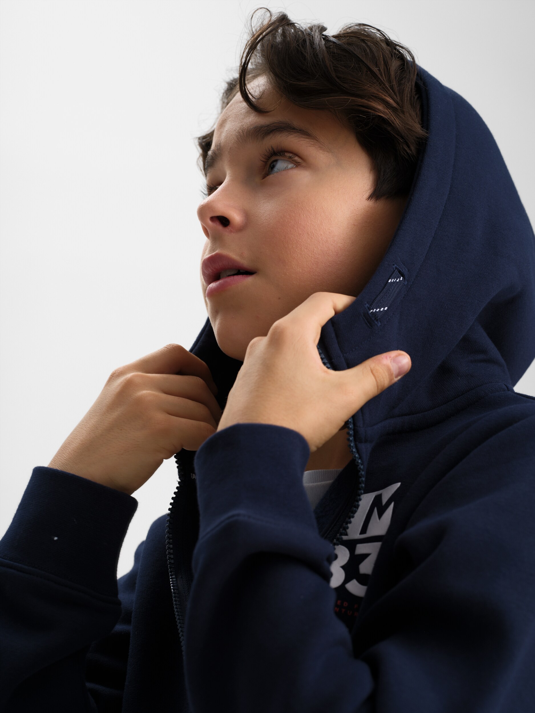 RACE MARINE, J RACE ZIP HOOD