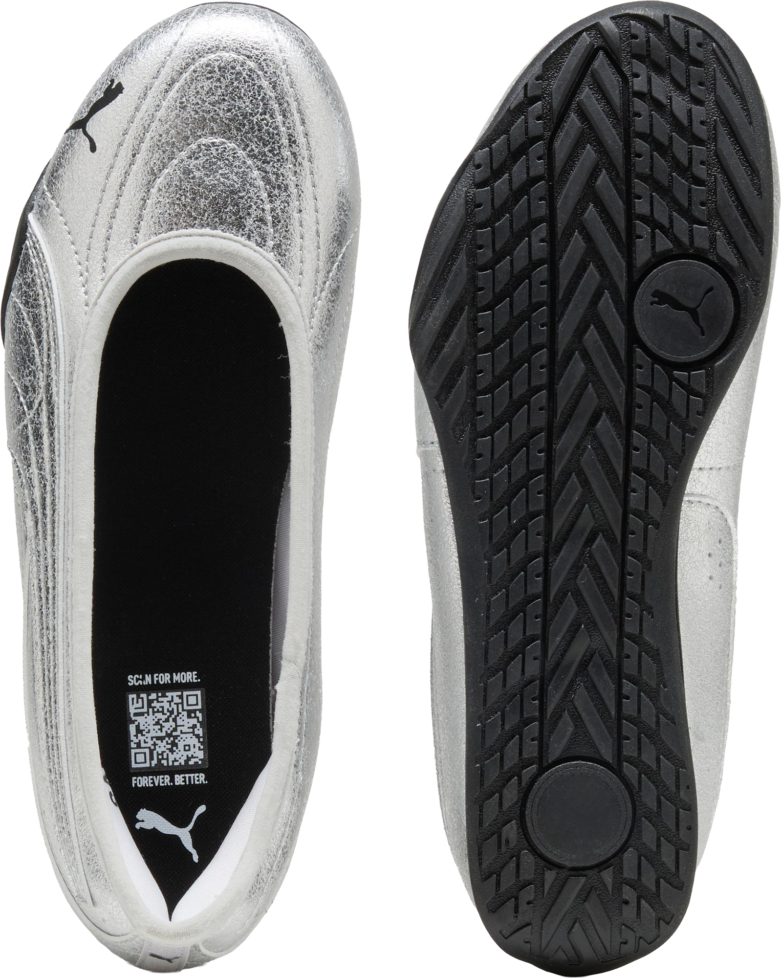 PUMA, PUMA CATCH SOLEIL BALLERINA METALLIC WHISPER