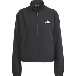 W Te 3S Woven Jacket - Black/white Standard Small1x1