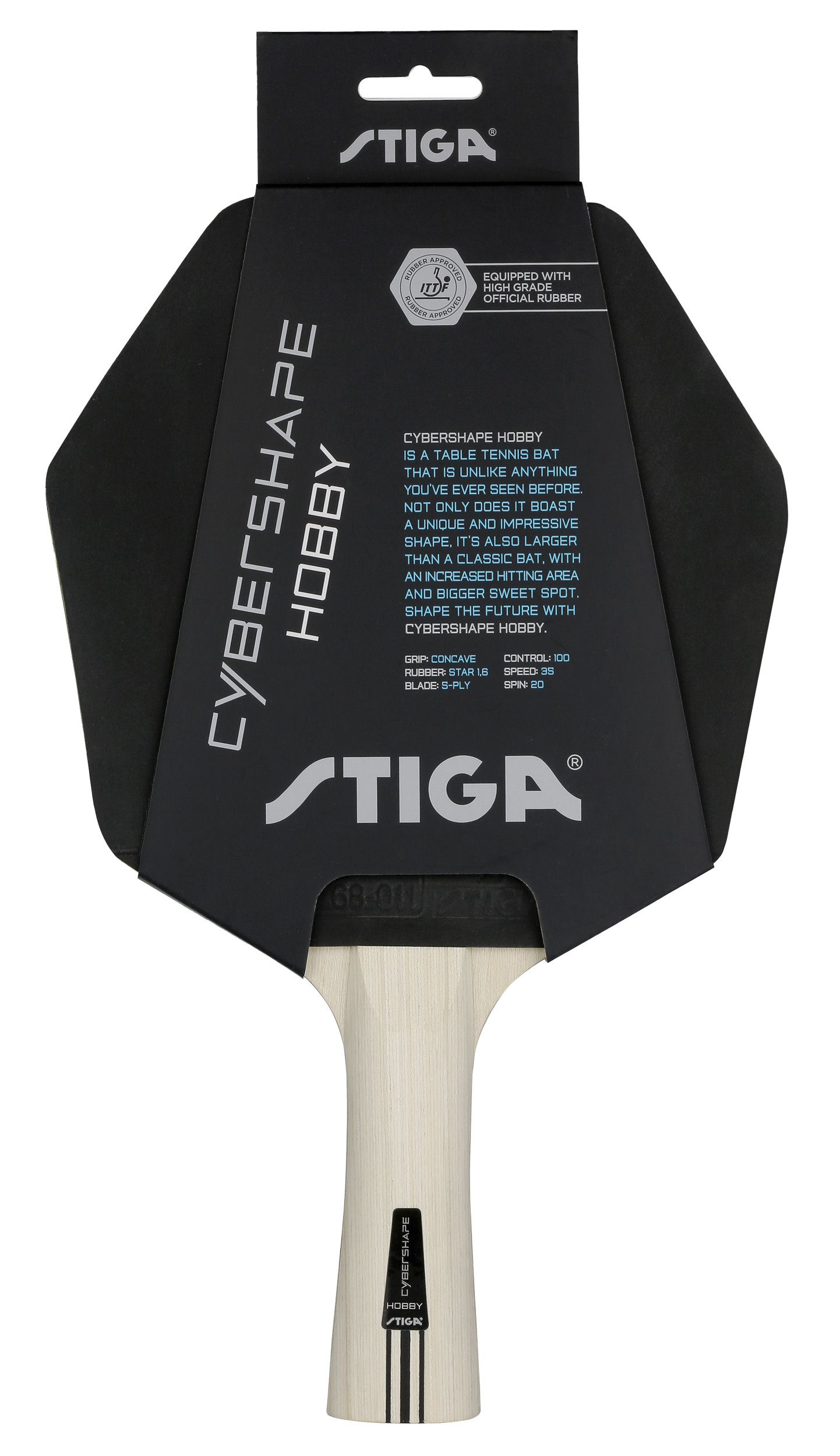 
STIGA, 
Cybershape Hobby, 
Detail 1
