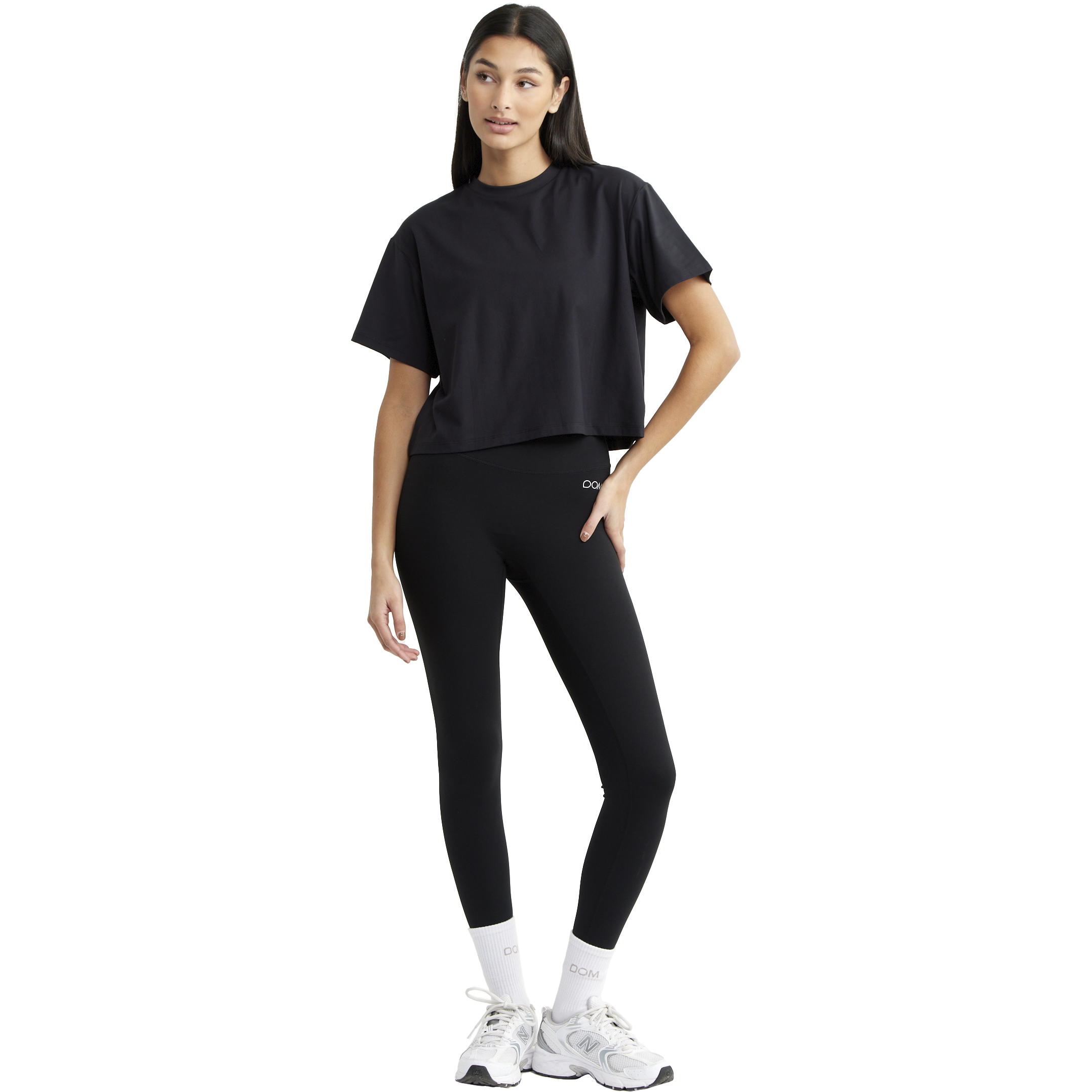 DROP OF MINDFULNESS, Butter Soft Cropped Tee