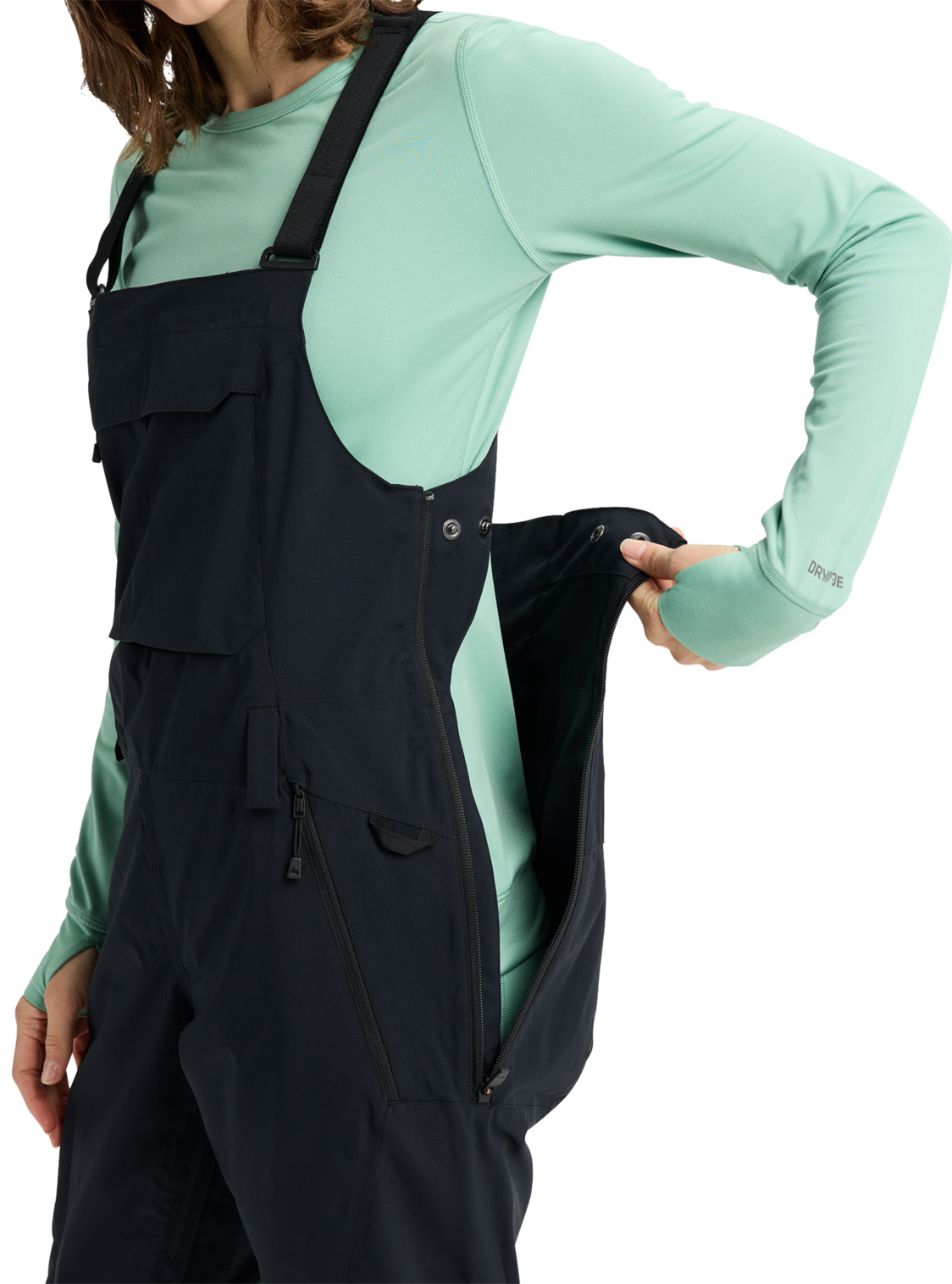 BURTON, W Reserve Slim Bib Pant