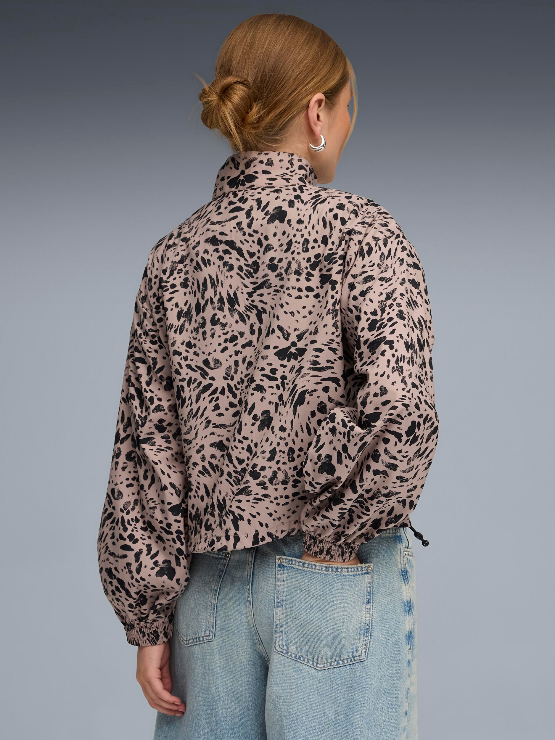 PUMA, ESS GRAPHIC HALF ZIP W