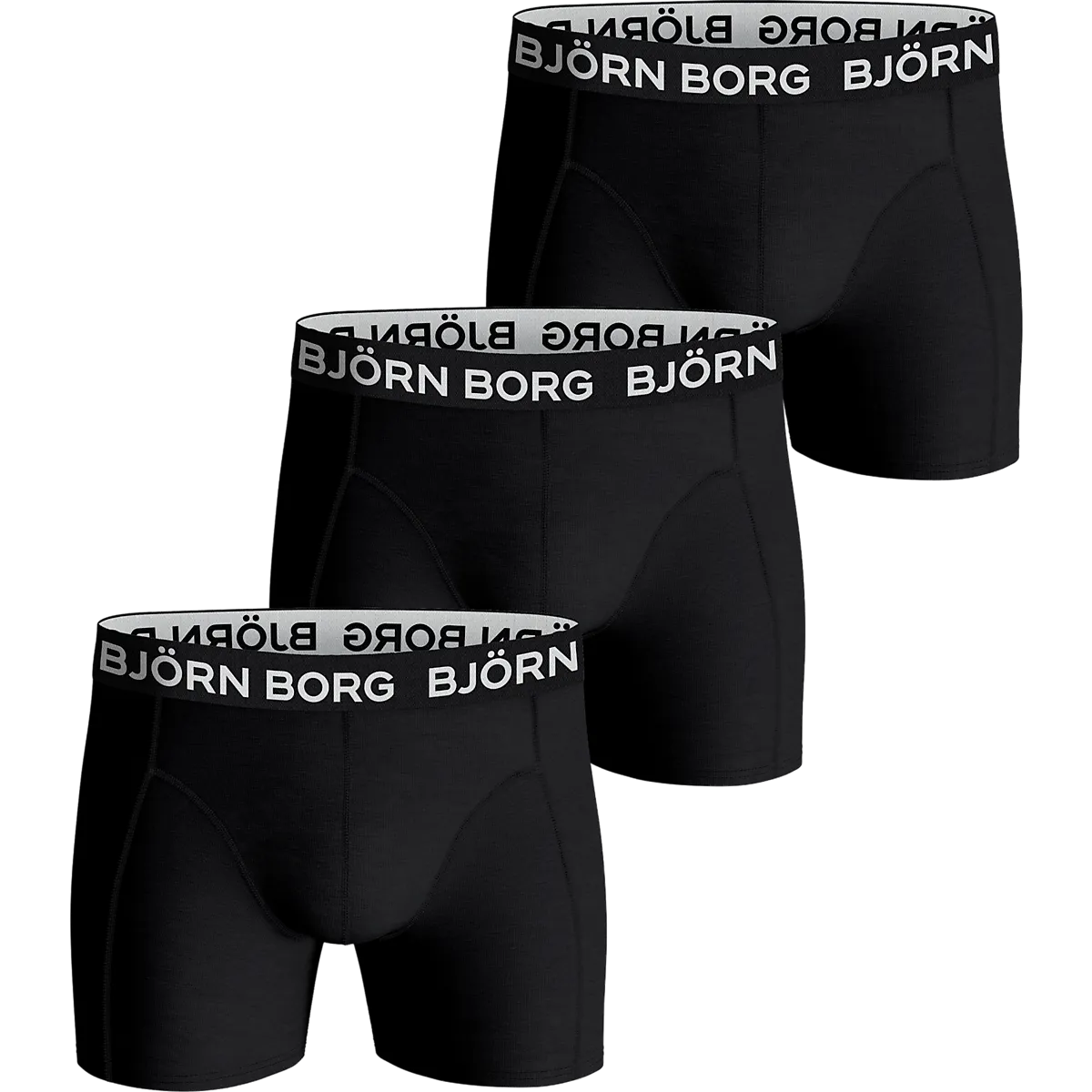 BJÖRN BORG Боксеры из хлопка стрейч J, 3 шт.