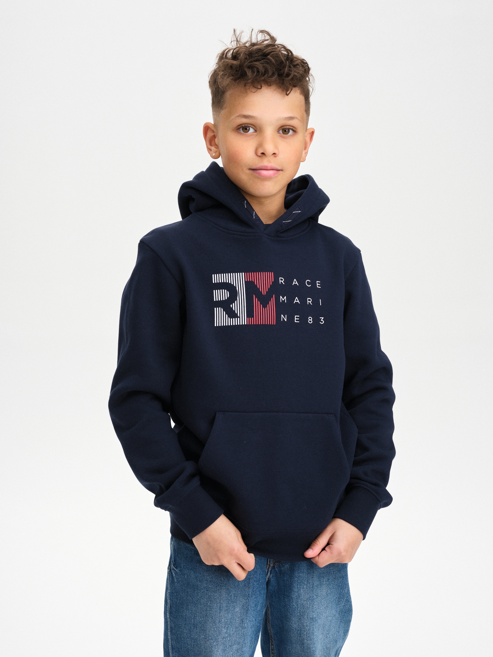 RACE MARINE, J RACE LOGO HOOD
