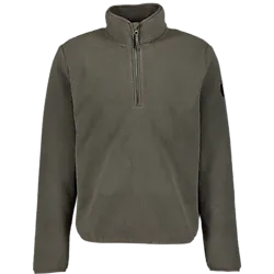 M Pile Halfzip - Khaki Grey Standard Small1x1
