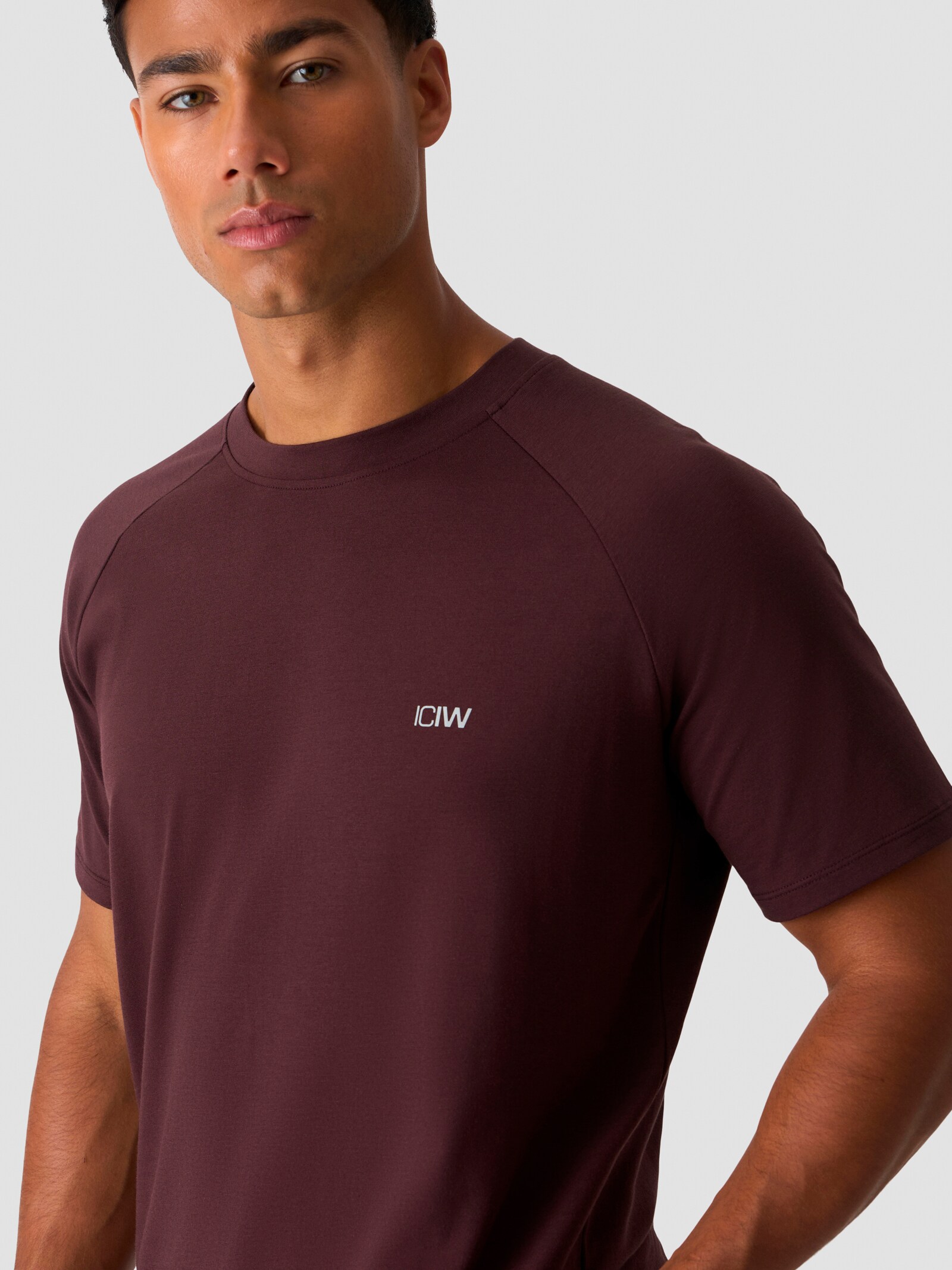 ICANIWILL, M WORKOUT RAGLAN TEE