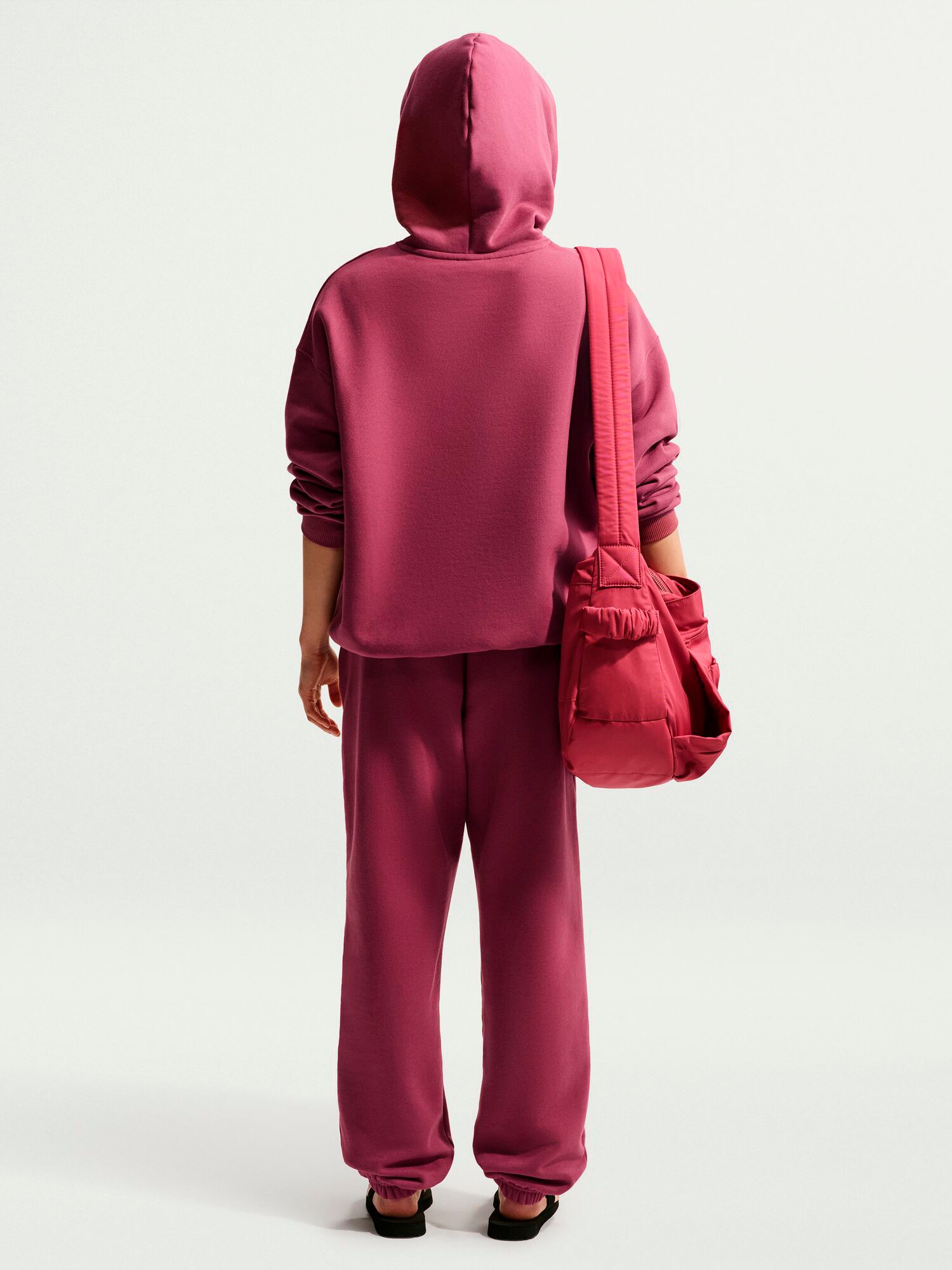 NIKE, W STUDIO FLEECE OVERSIZE PO HOODIE