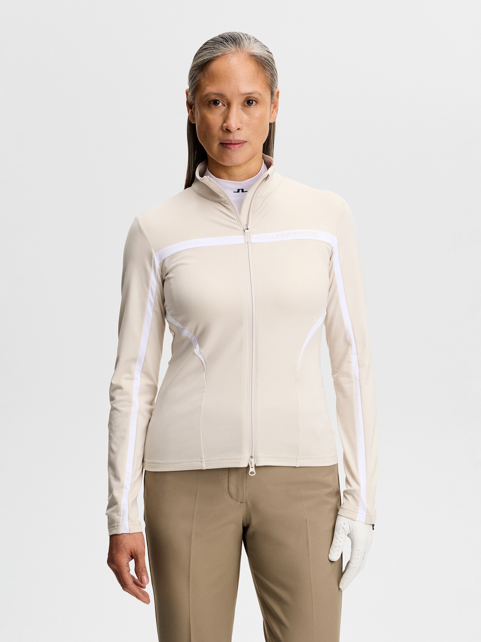 
J LINDEBERG, 
JANICE MID LAYER, 
Detail 1
