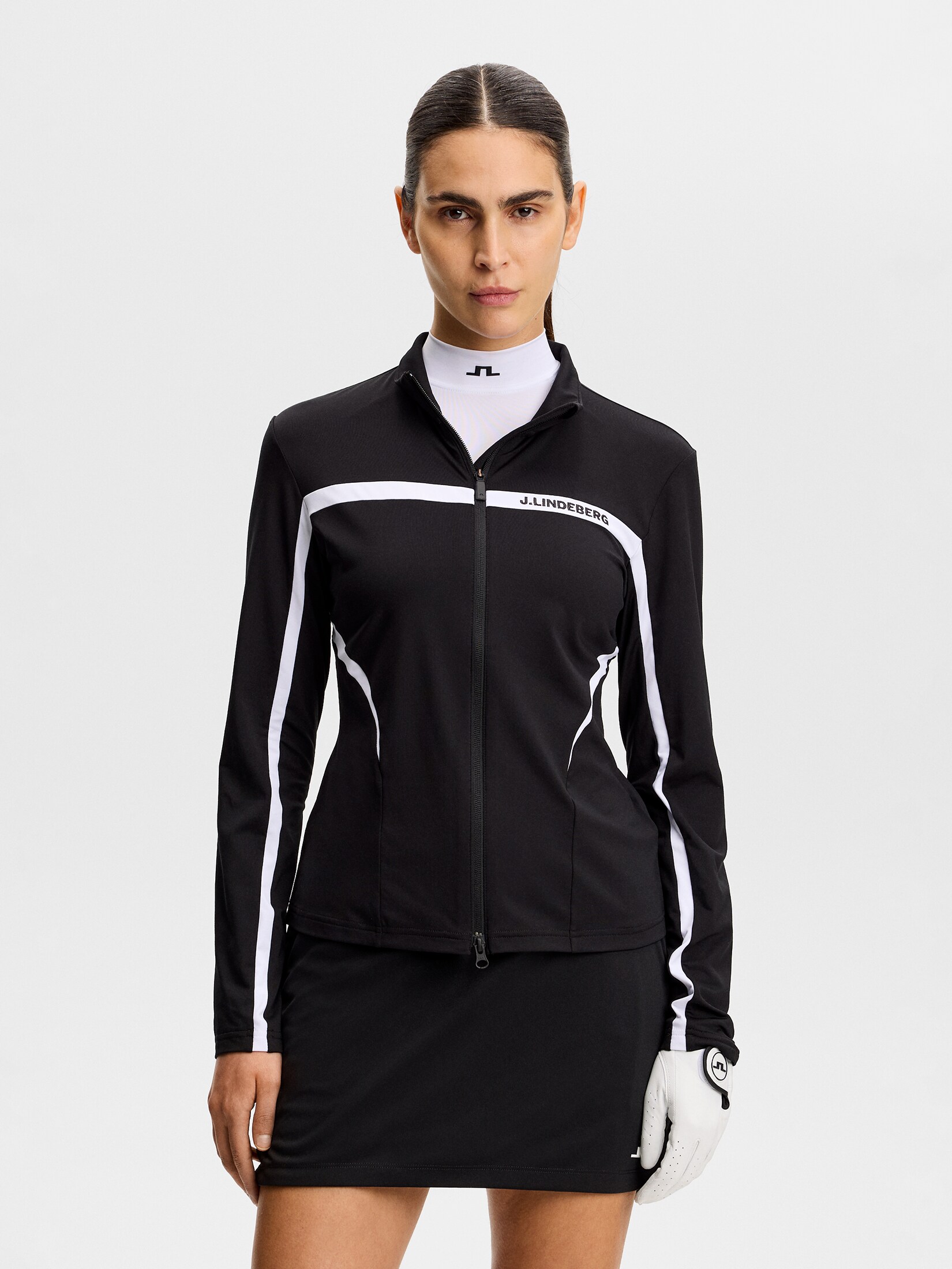 
J LINDEBERG, 
JANICE MID LAYER, 
Detail 1
