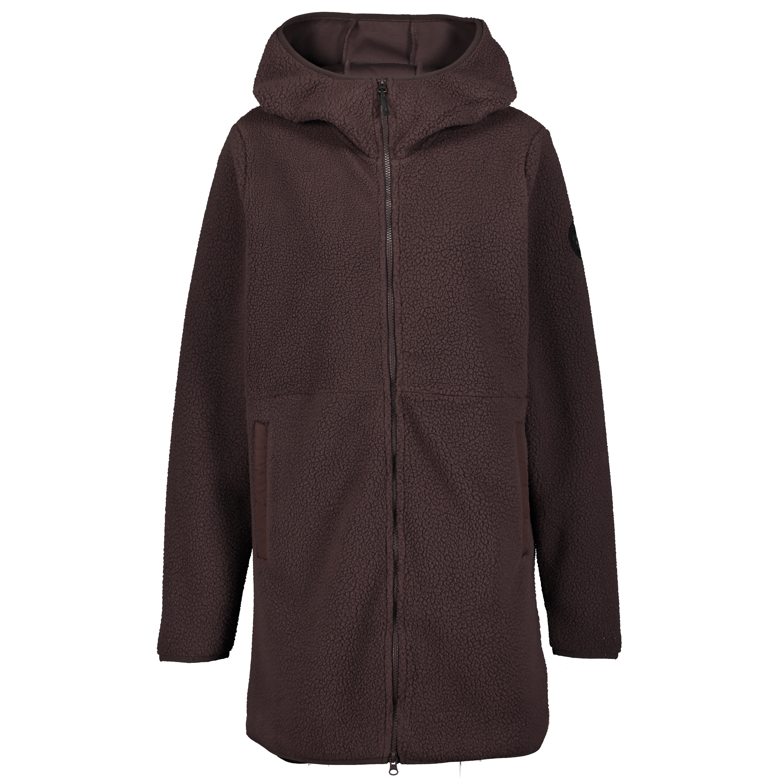 
CROSS SPORTSWEAR, 
Long Pile Hood, l&aring;ng fleecetr&ouml;ja, dam, 
Detail 1
