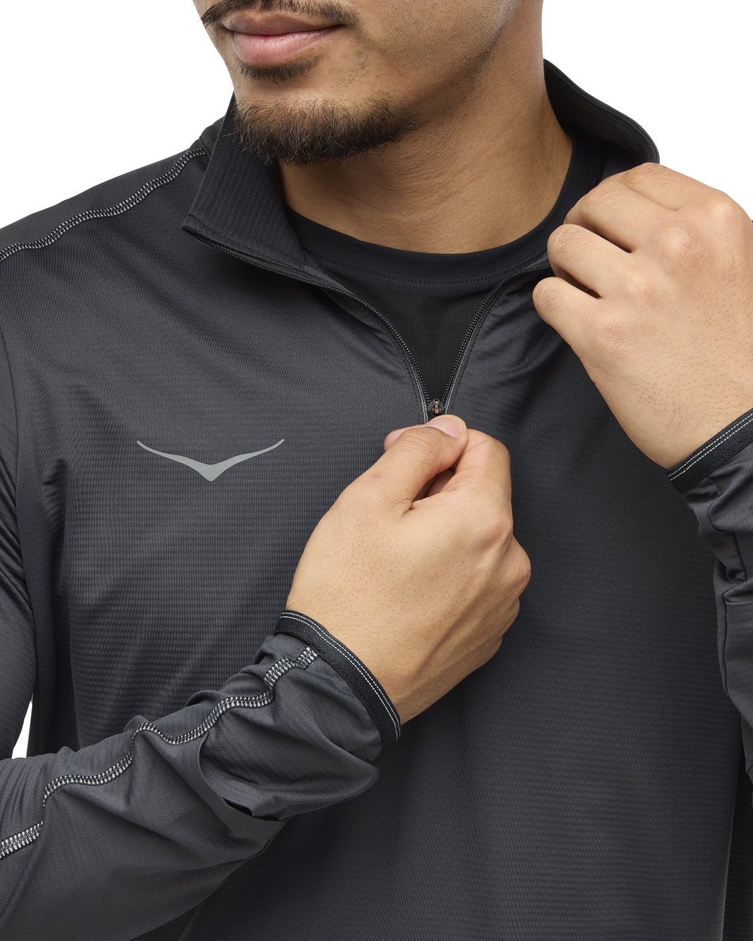 HOKA, M Glide Tech Quarter Zip