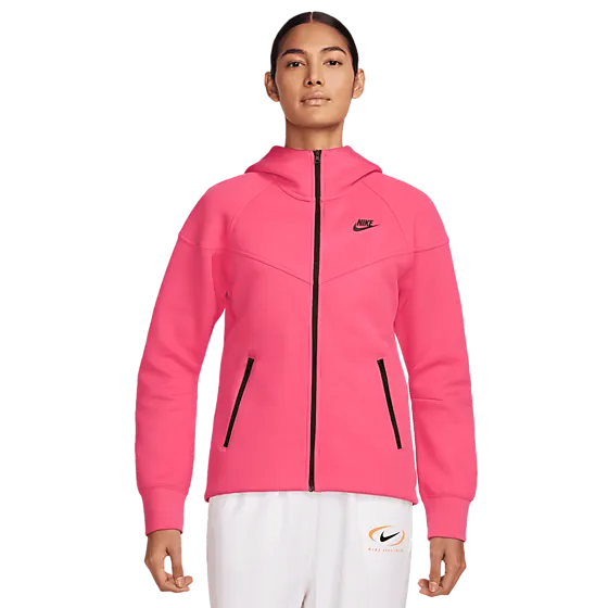 387240108101 NIKE W Tech Flc Wr Fz Hd 387240108101 NIKE W Tech Flc Wr Fz Hd Model01 Detail
