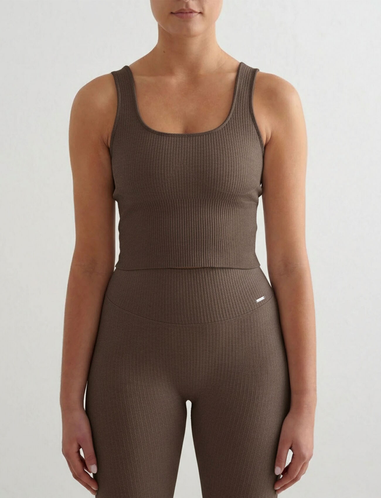 
AIM&acute;N, 
Ribbed Seamless Shaping Bralette, 
Detail 1
