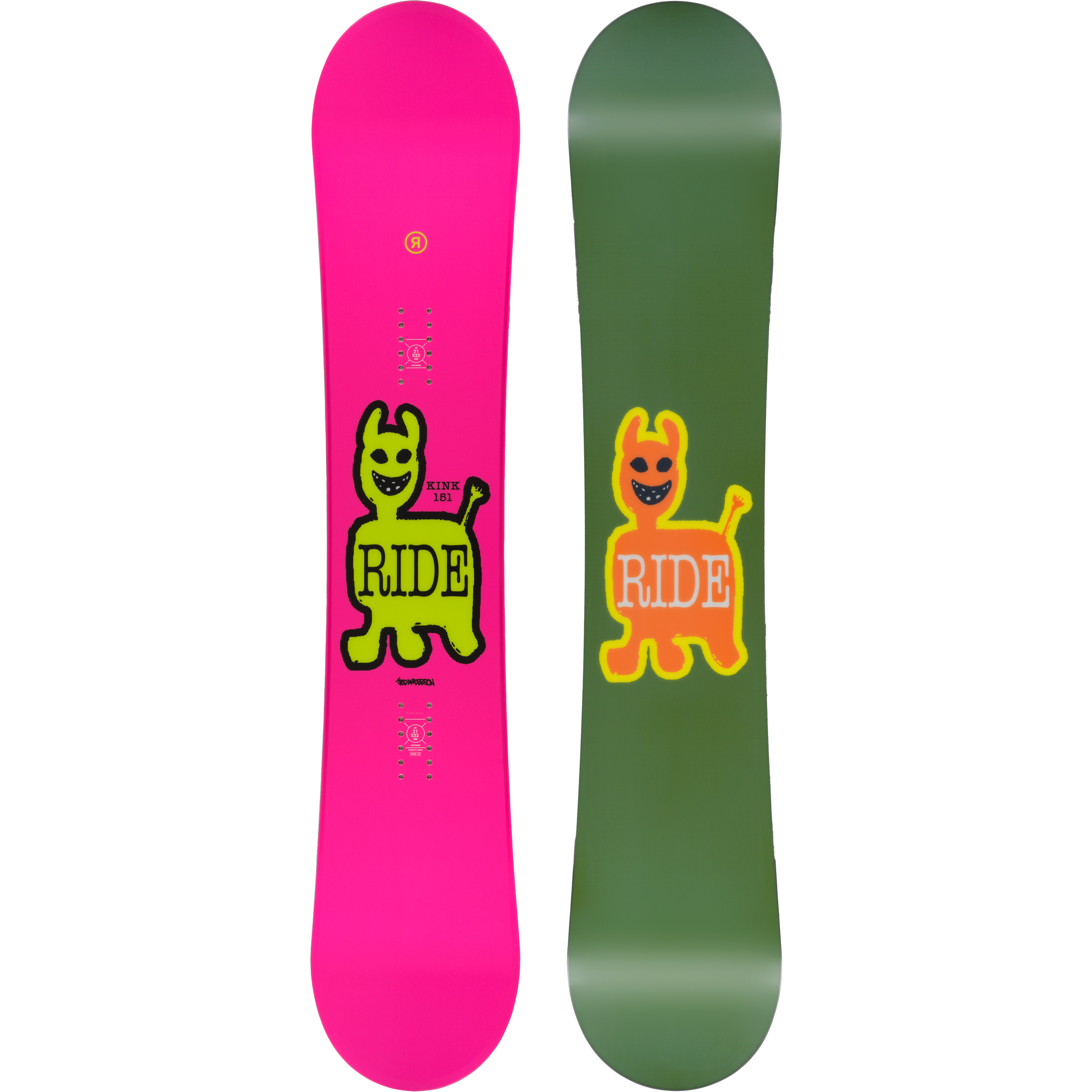 
RIDE SNOWBOARDS, 
Kink, 
Detail 1
