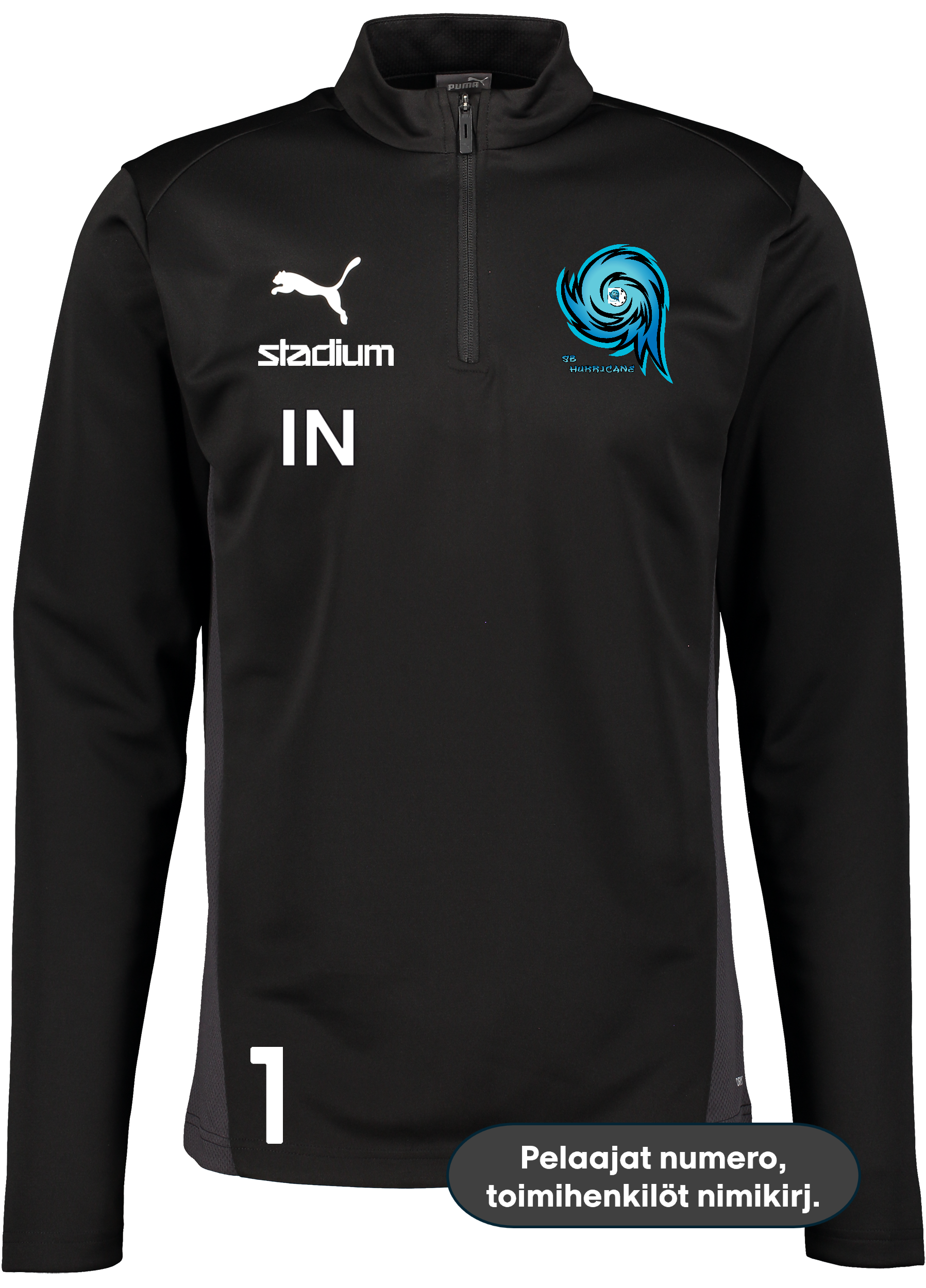 
PUMA, 
T Goal 1/4 Zip, 
Detail 1
