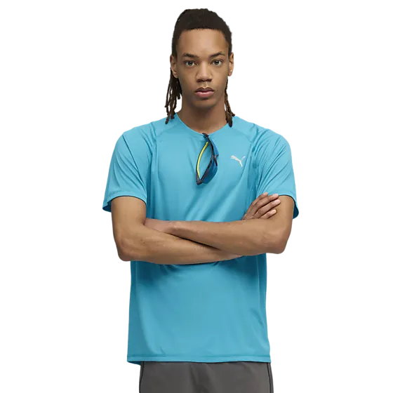 404892103102 PUMA M Run Velocity Tee 404892103102 PUMA M Run Velocity Tee Model01 Detail