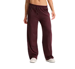 W Soft Lounge Pant - Dk Plum Model01 Small1x1