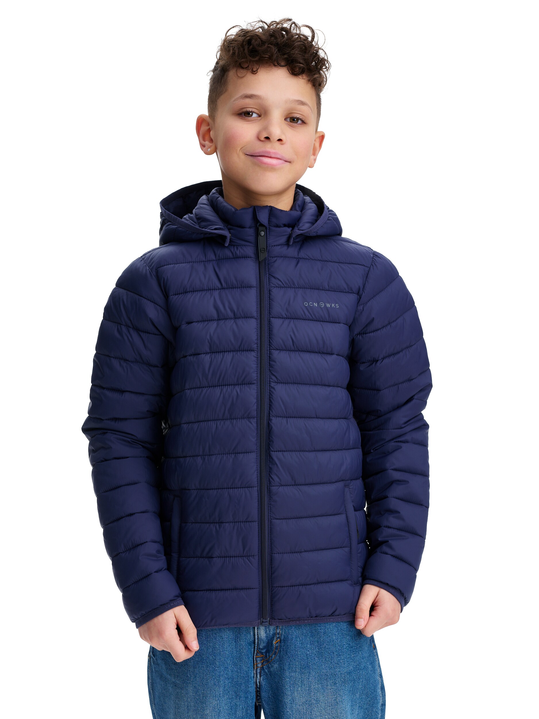 
OCEAN WORKS, 
Padded Hood Jacket Jr, 
Detail 1
