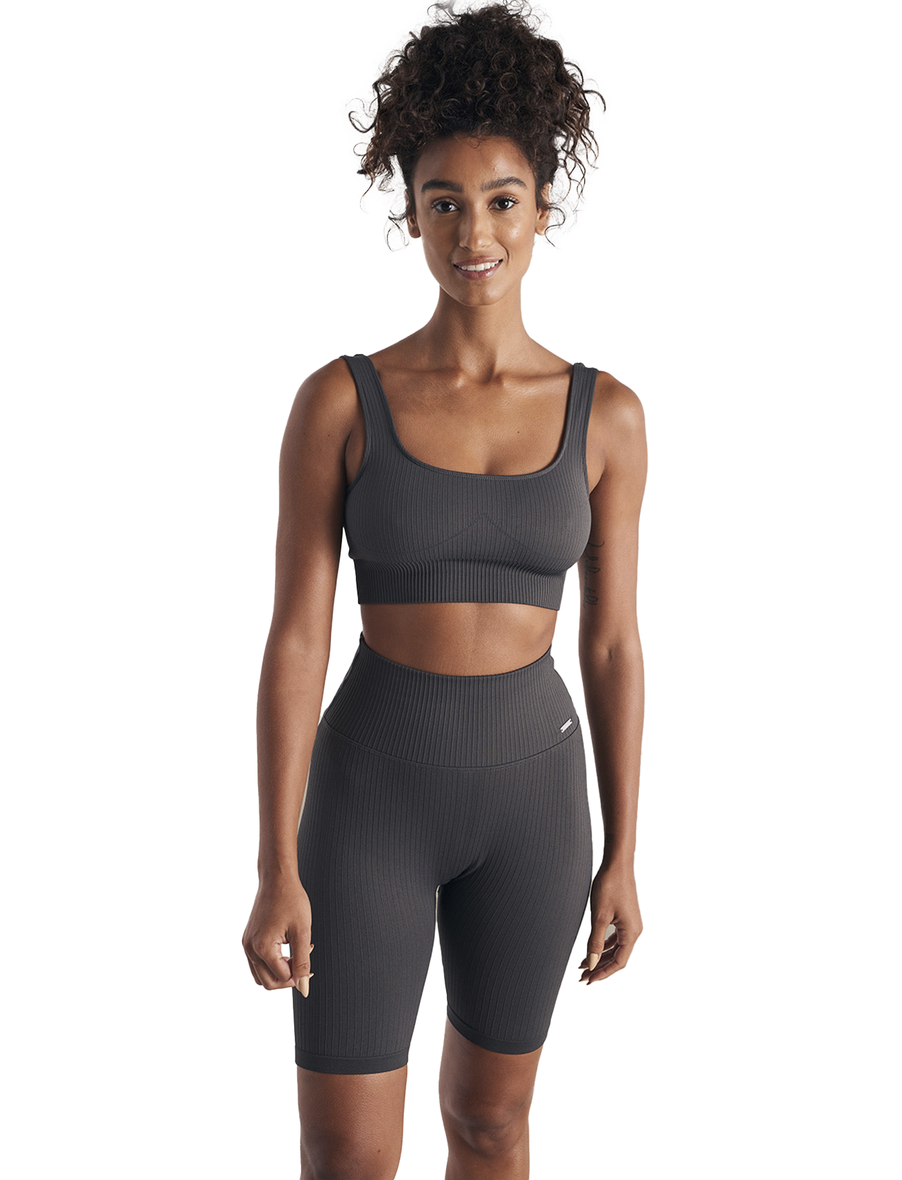 AIM&acute;N, W Ribbed Seamless Bra