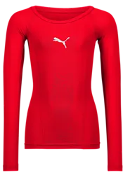 Liga Bl Ls Tee Jr - Red Standard Small1x1