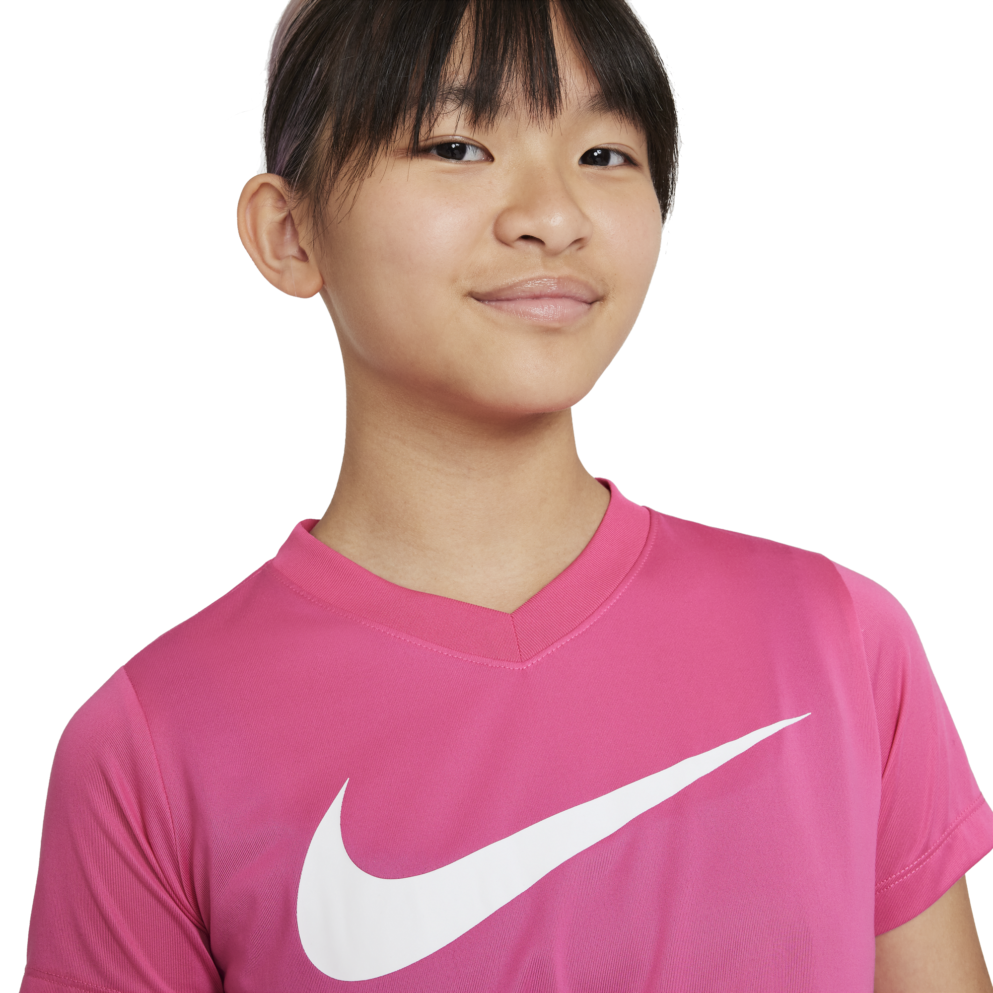 NIKE, Dri-Fit V-Neck Tee G Jr