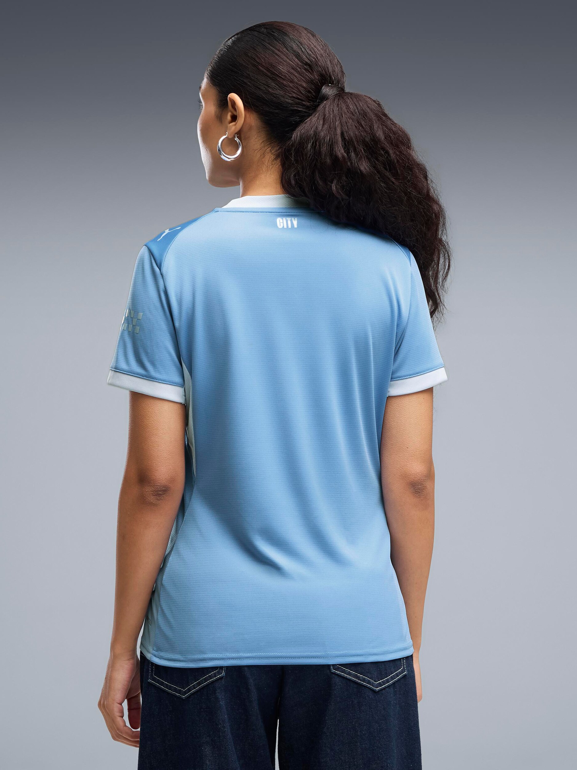 PUMA, MCFC HOME JERSEY REPLICA W