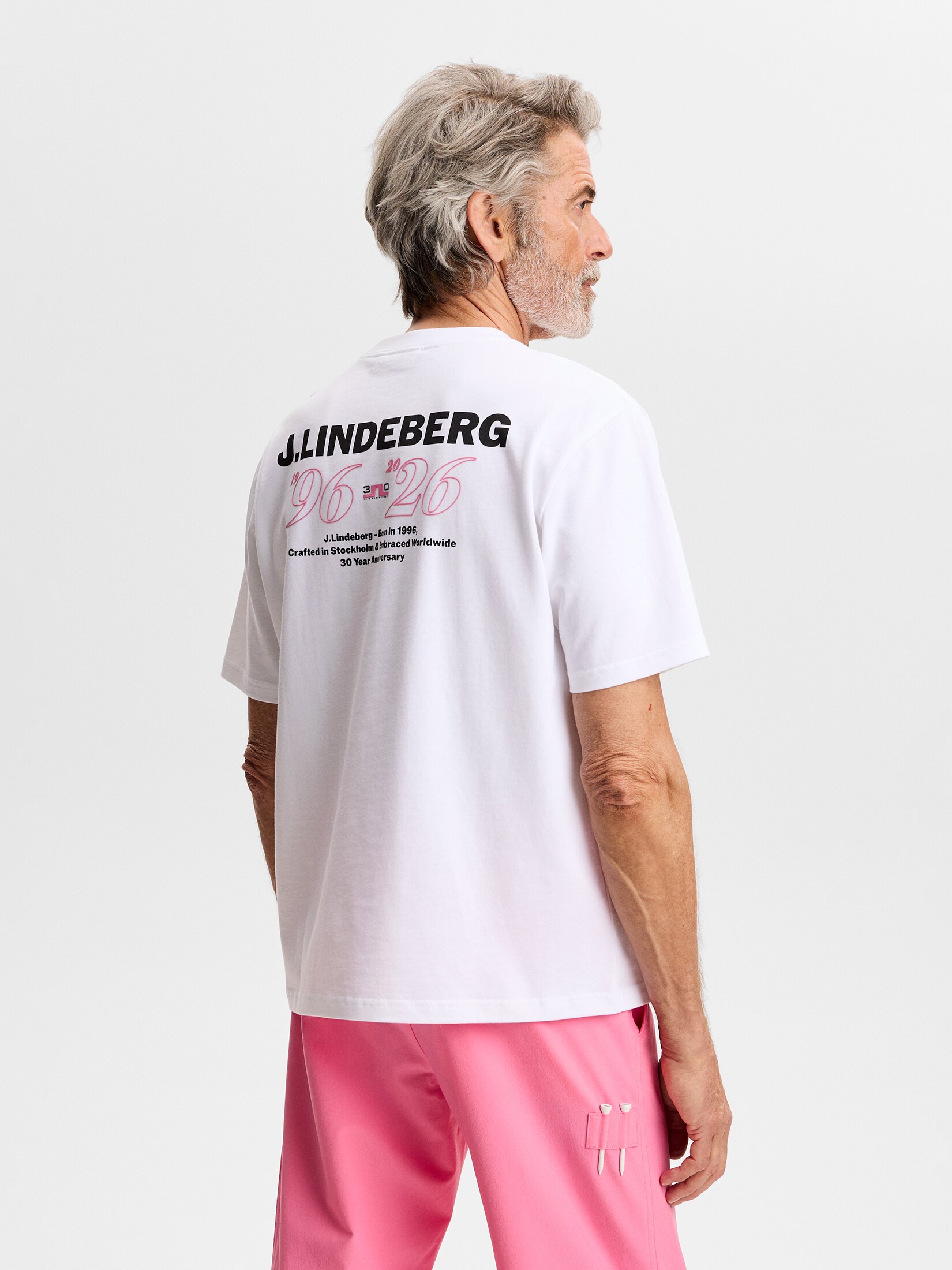 J LINDEBERG, 30Y HALE T-SHIRT