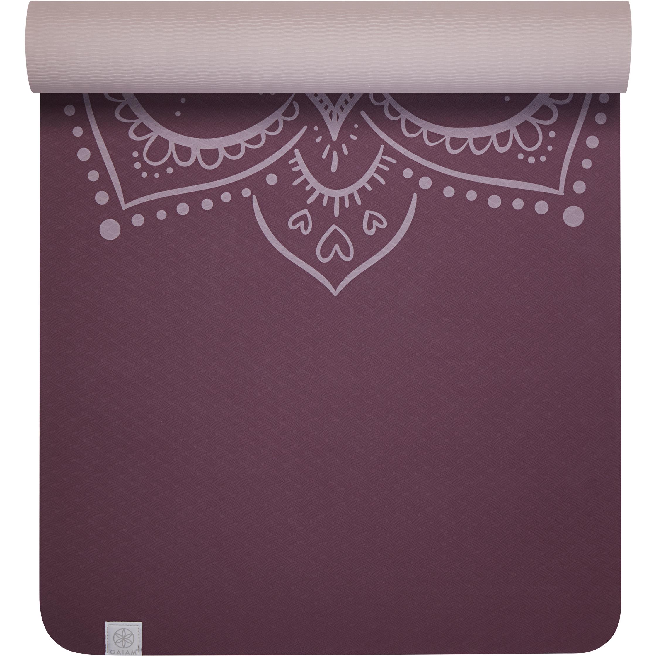 GAIAM, Tpe Printed Yoga Mat