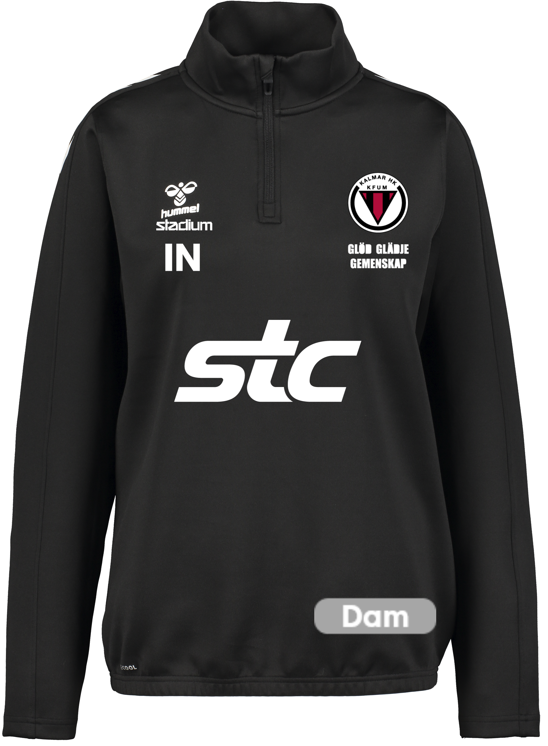 
HUMMEL, 
Core Xk Poly Sweat &frac12;Zip W, 
Detail 1
