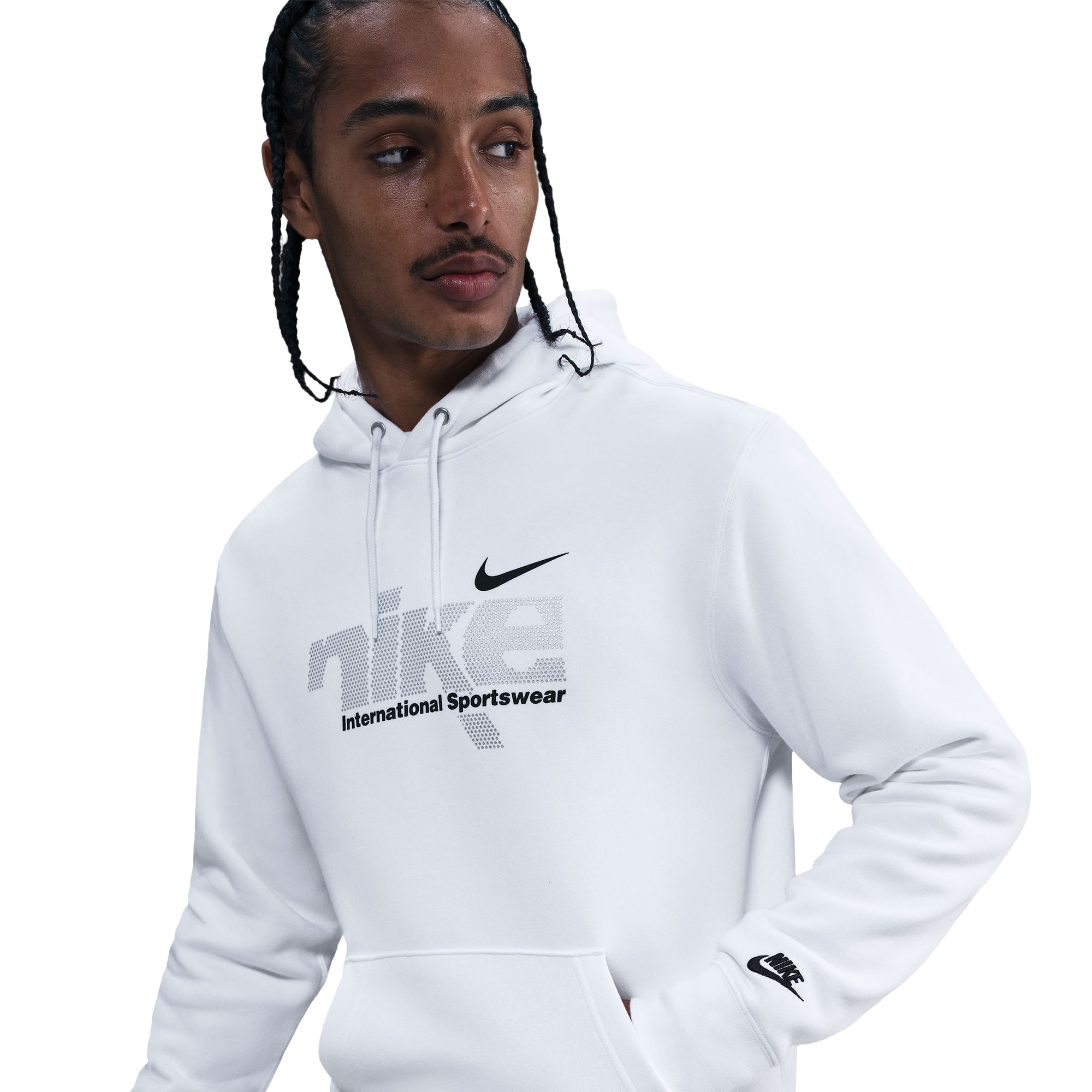 
NIKE, 
M Club BB Pullover Hoodie Swoosh Sport, 
Detail 1
