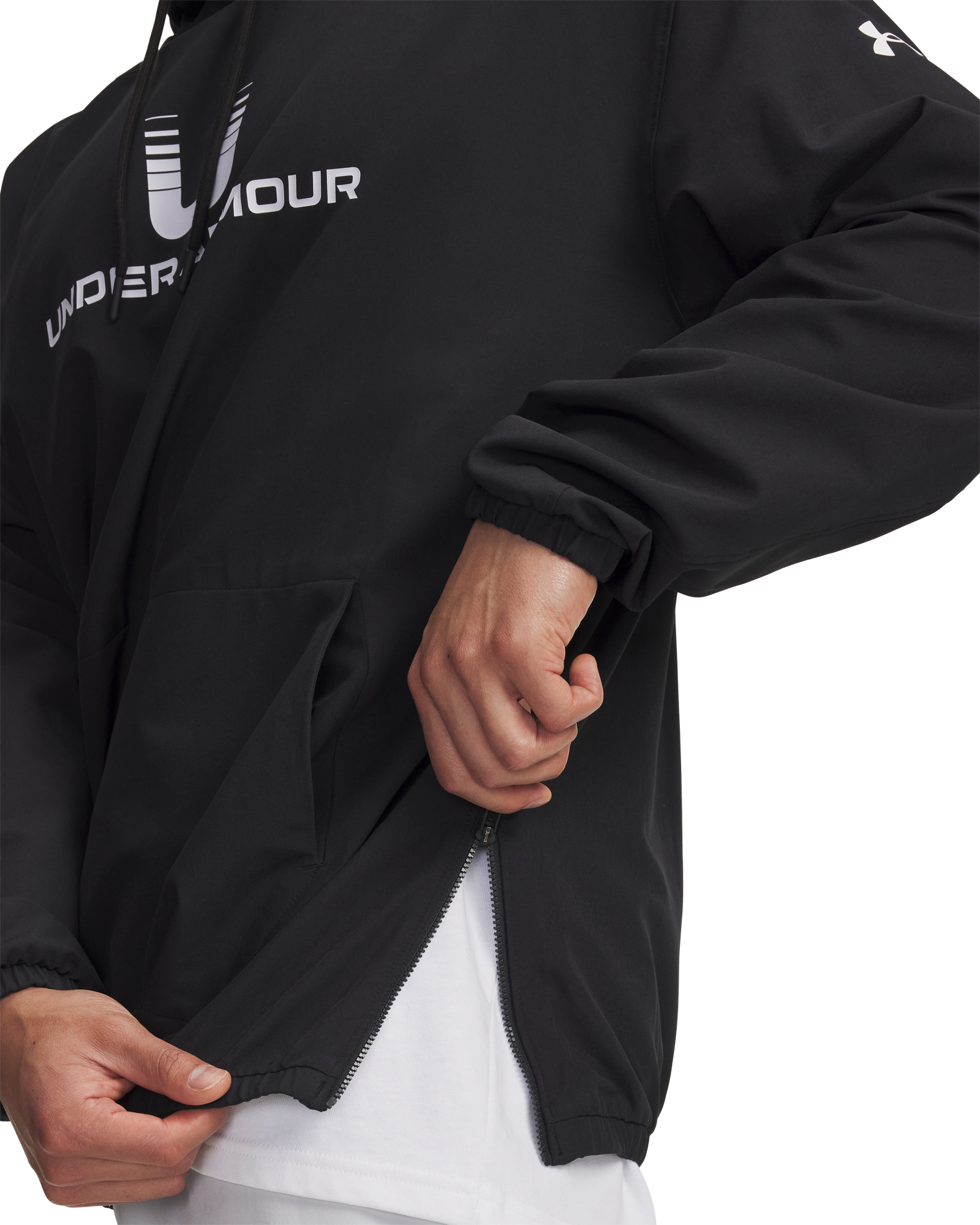 UNDER ARMOUR, M UA Unstoppable Woven Hoodie