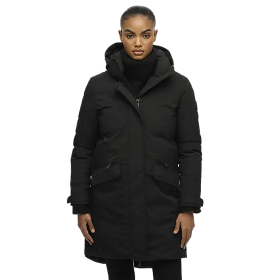 407014101101 SUPERDRY W City Fishtail Padd Park 407014101101 SUPERDRY W City Fishtail Padd Park Model01 Detail