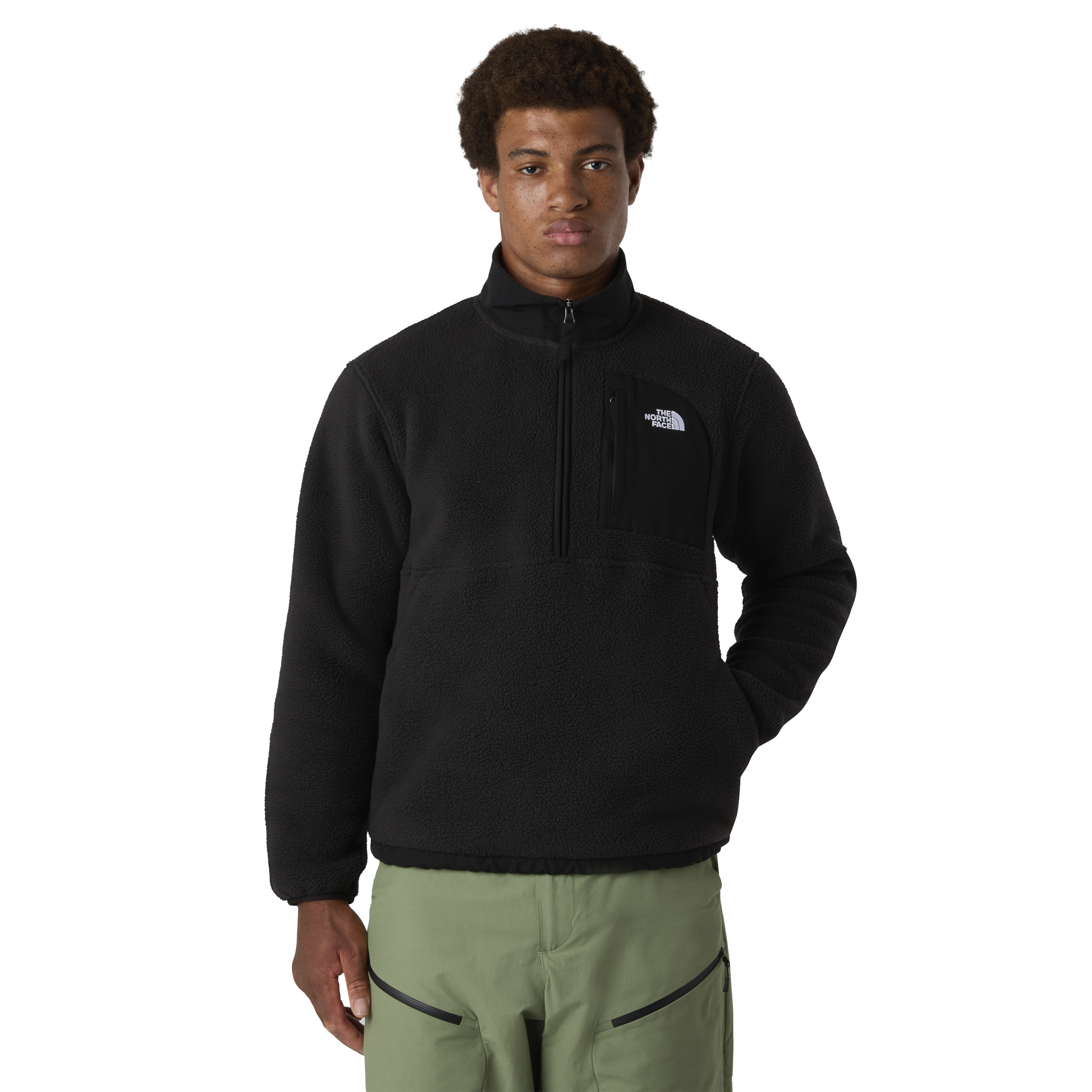 
THE NORTH FACE, 
M Yumiori Off Peak 1/2 Zip Jacket, 
Detail 1
