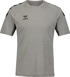 Core Xk Poly Tee Ss - Grey Melange Standard Small1x1