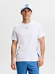 M COURT T-SHIRT - WHITE Model01 Small1x1