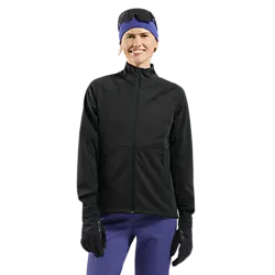 W ESSENTIAL WARM JACKET - BLACK Model01 Small1x1