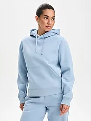 Core Sweat Hood, hoodie, dam - DUSTY BLUE Model01 Small1x1