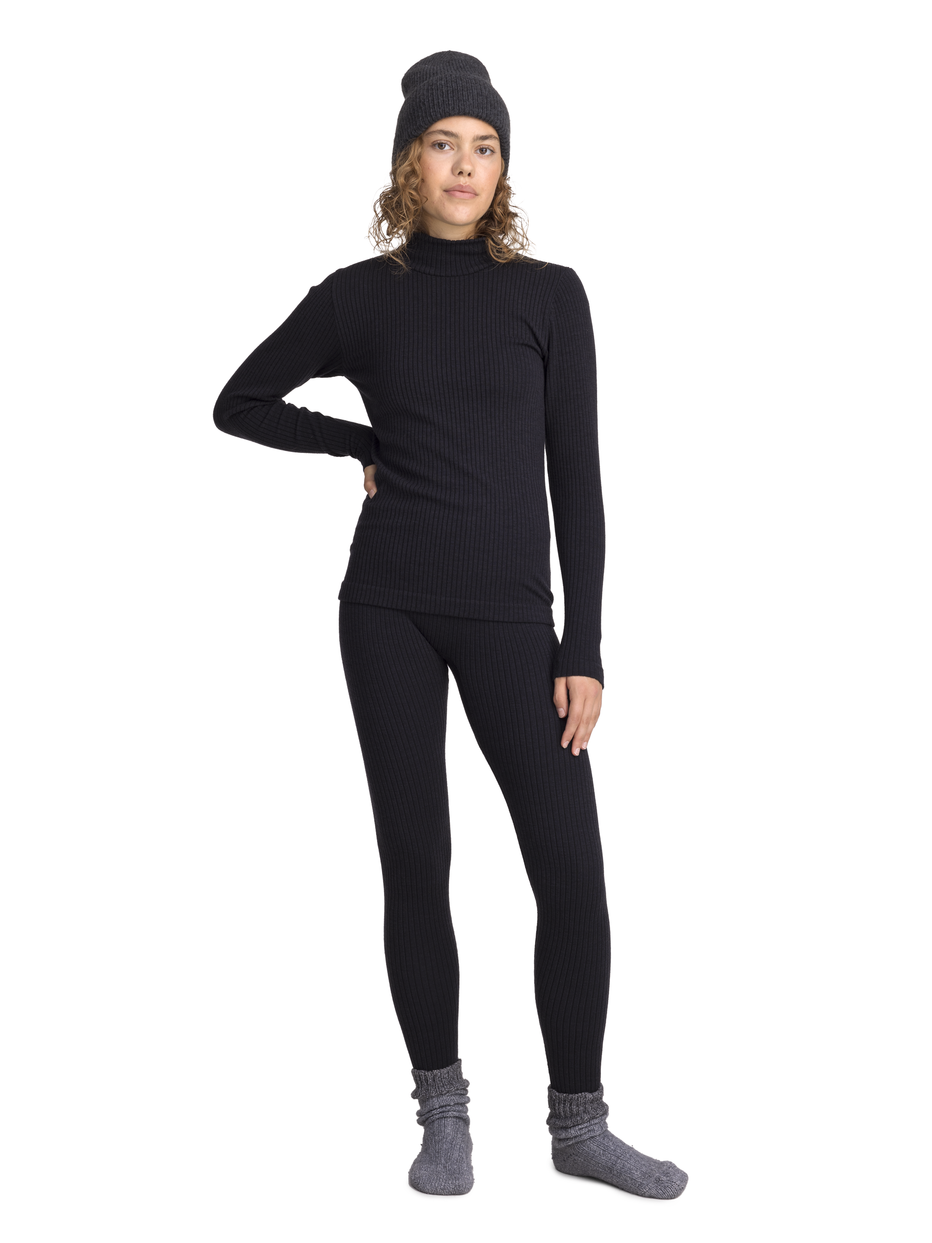 EVEREST, W Uw Ribb Shirt