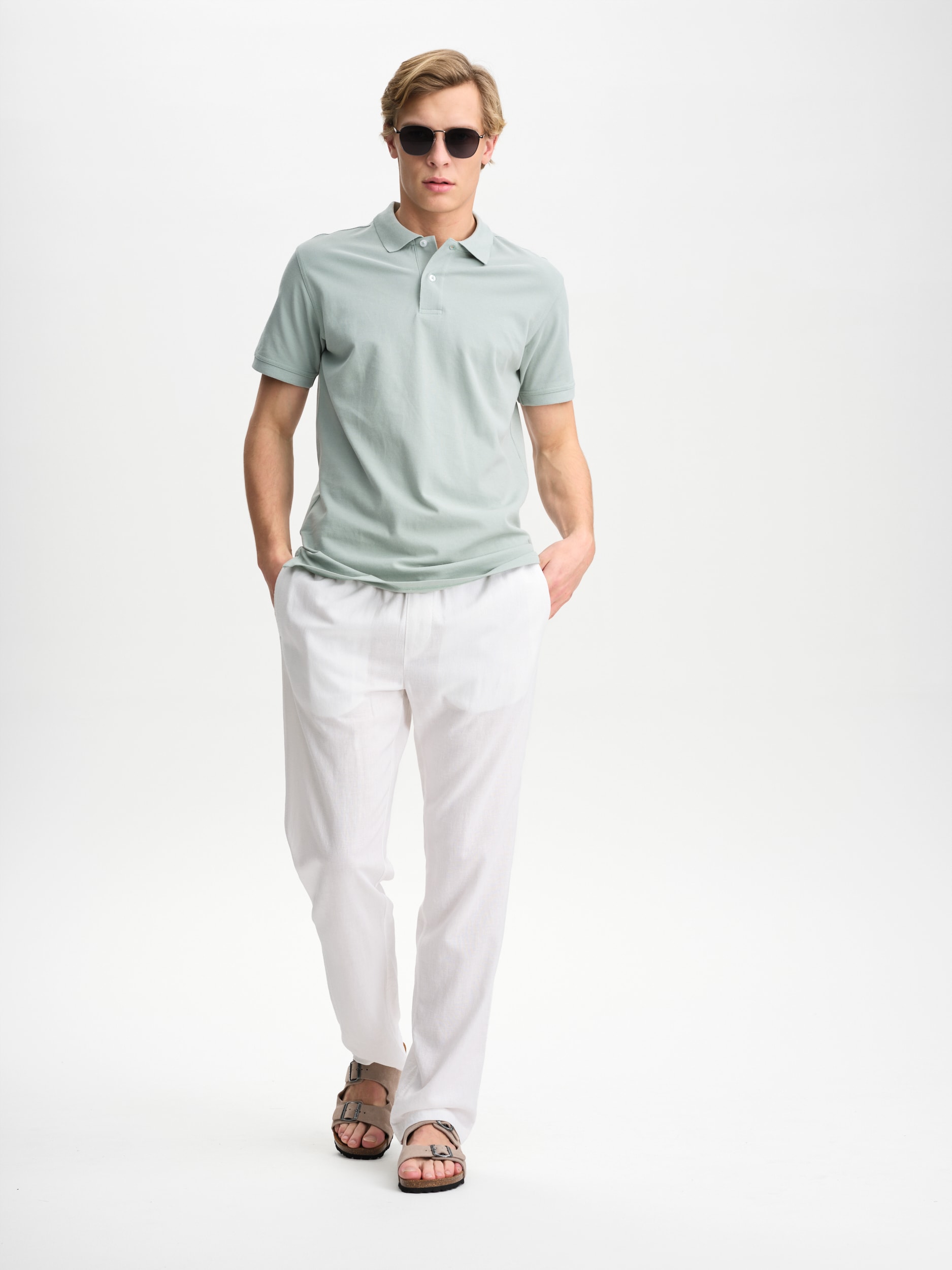 RACE MARINE, M COAST LINEN PANT