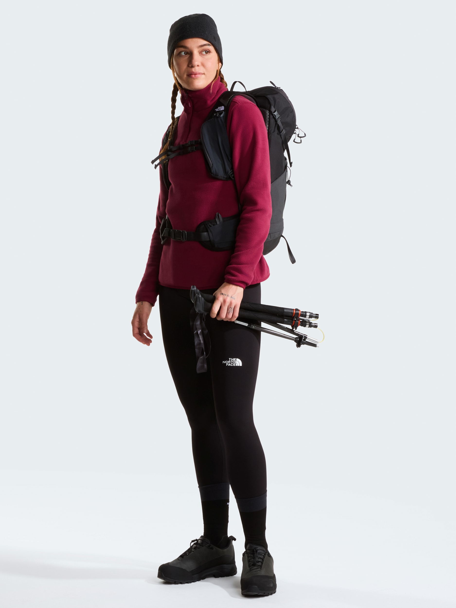 THE NORTH FACE, W Glacier Fleece 1/4 Zip Jacket