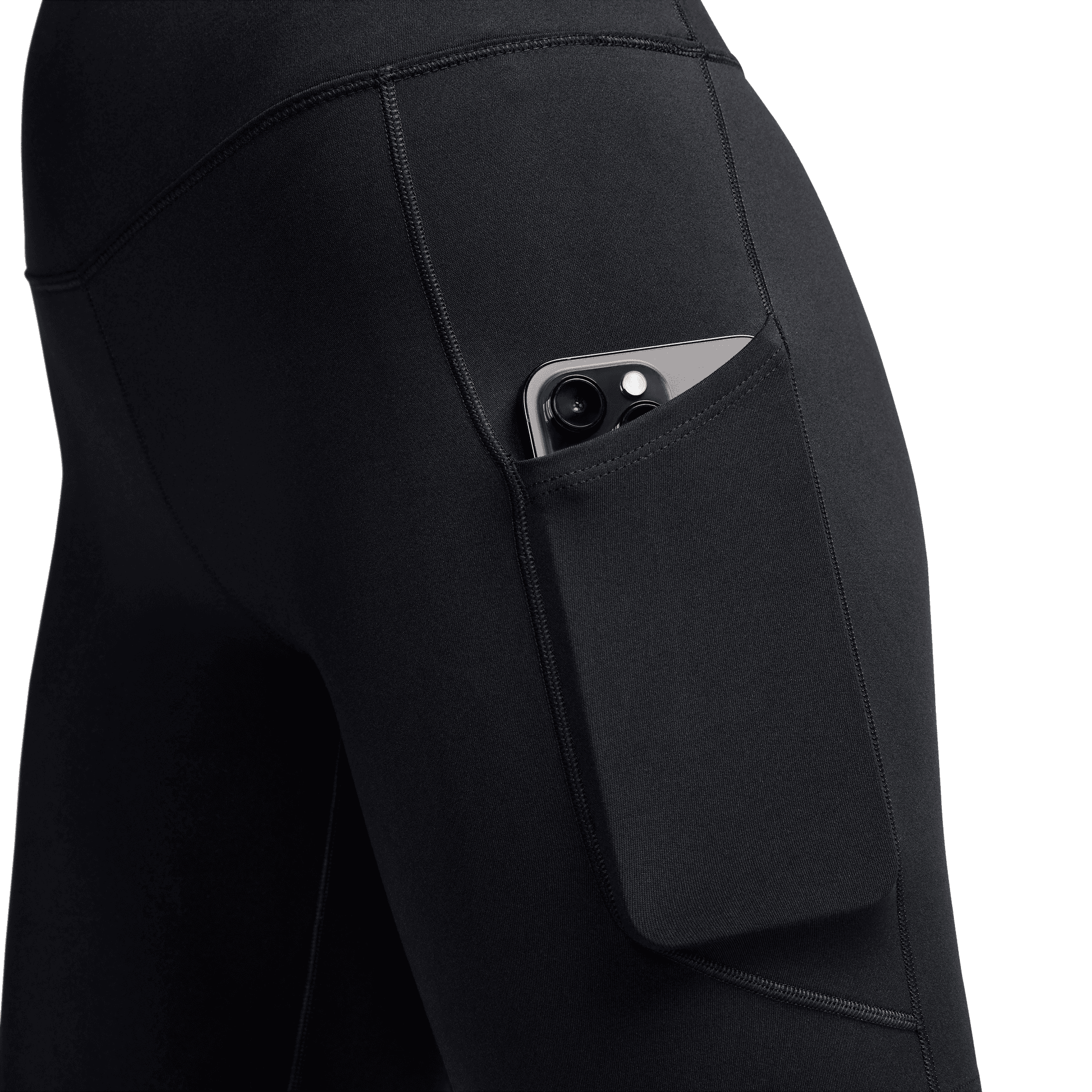 NIKE, Nike One Women'S High-Waisted 8" Bi