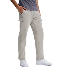 M Core Cargo Sweat Pant - Grey Beige Model01 Small1x1