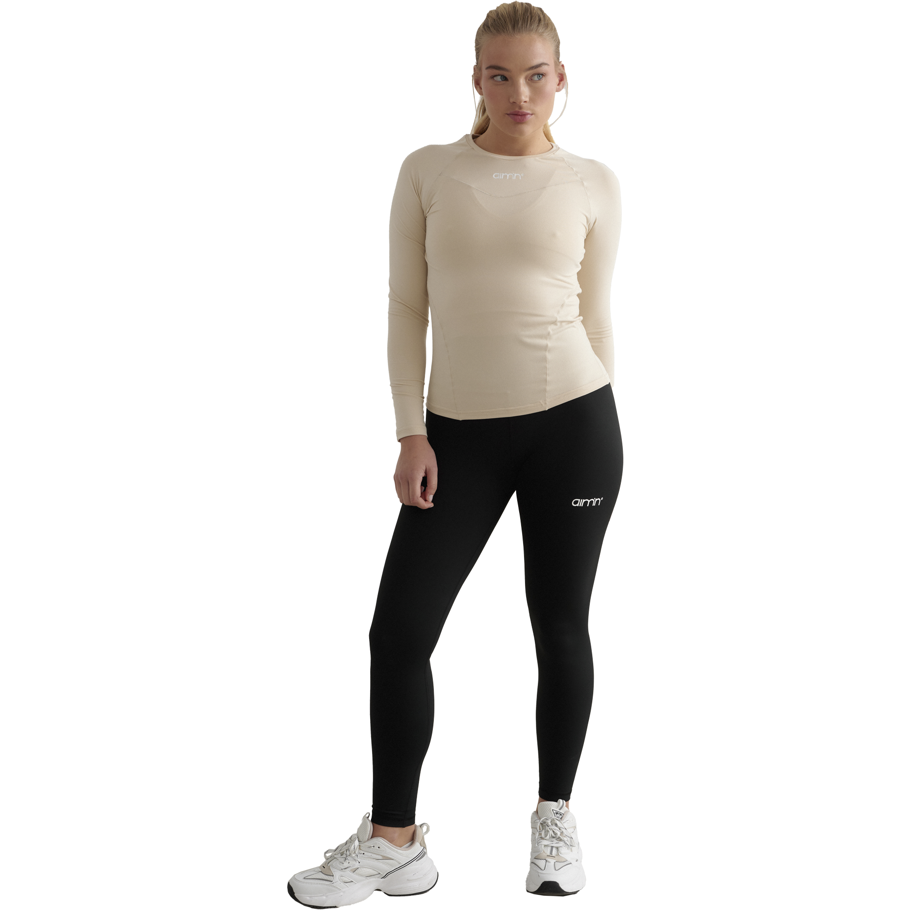 AIM&acute;N, W Soft Basic Long Sleeve