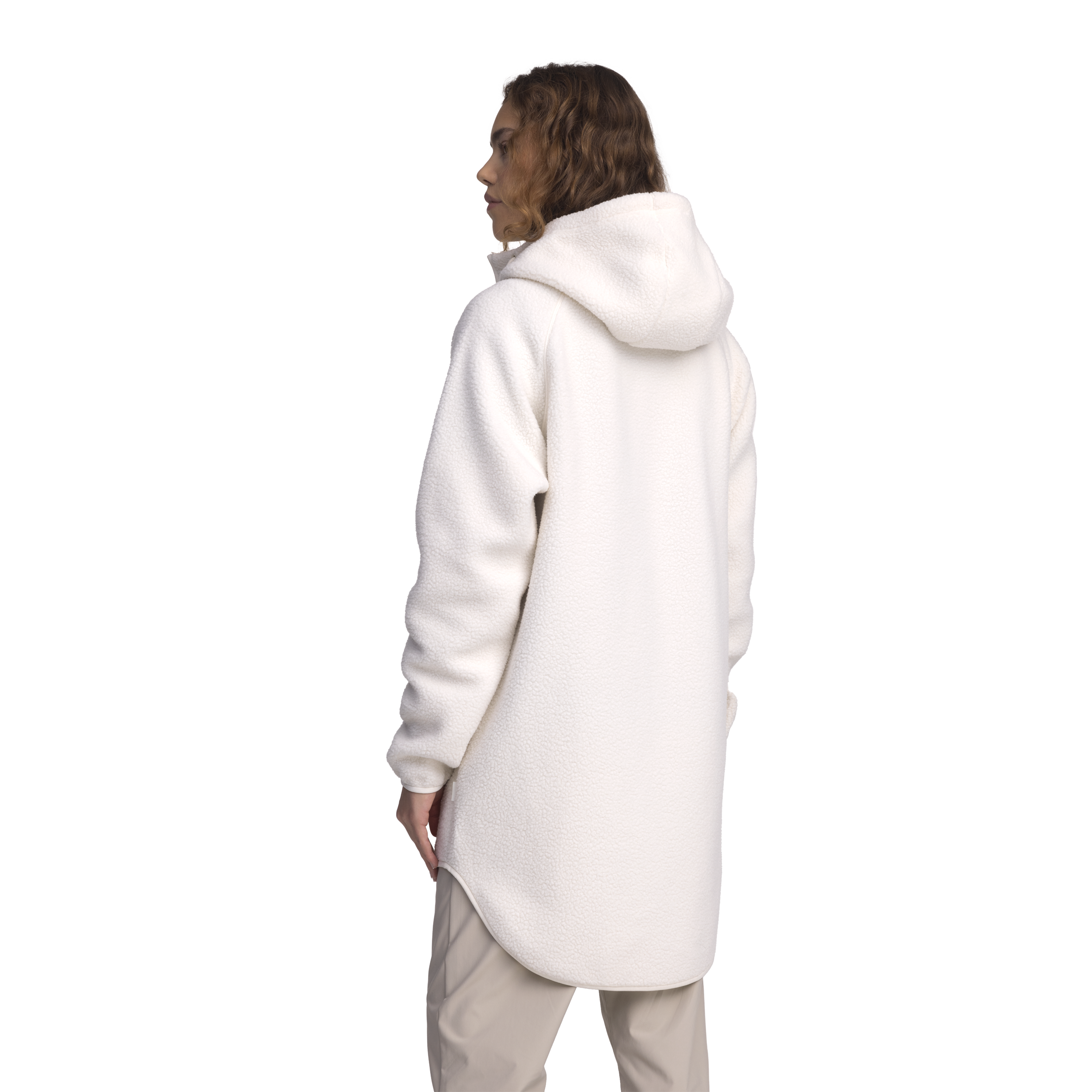 EVEREST, Pile Long Hood, Pitk&auml; Fleecetakki, Naisten