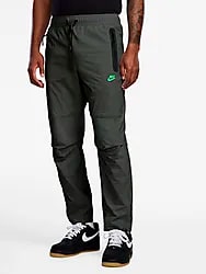 M TECH WOVEN OH PANTS - NEWSPRINT/GREEN Model01 Small1x1