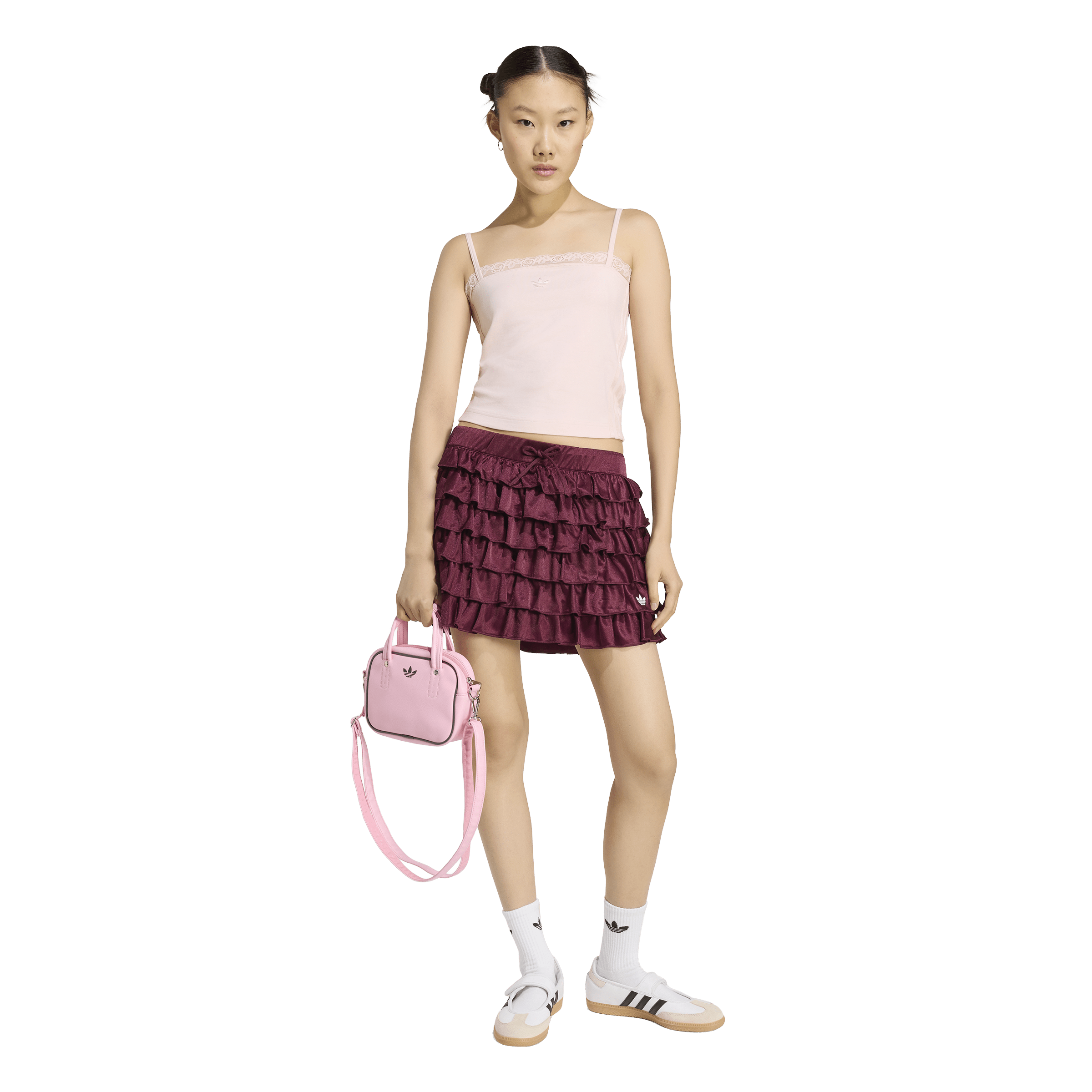 ADIDAS ORIGINALS, W LACE TANK TOP