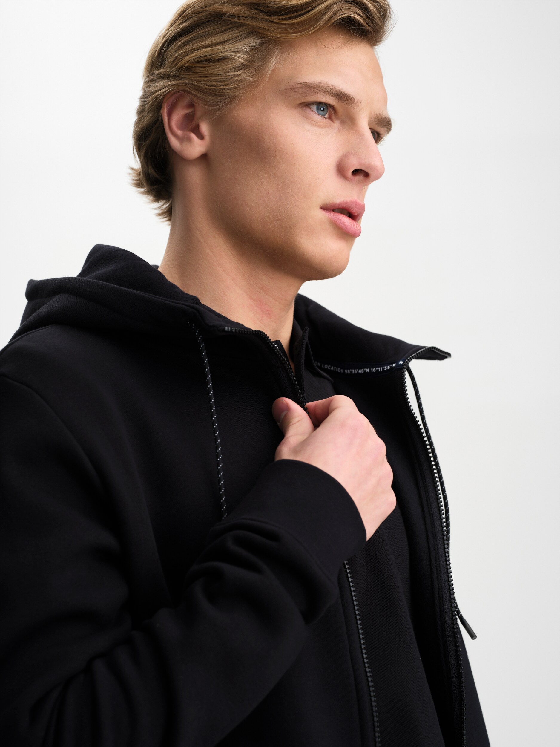 RACE MARINE, M RACE ZIP HOOD