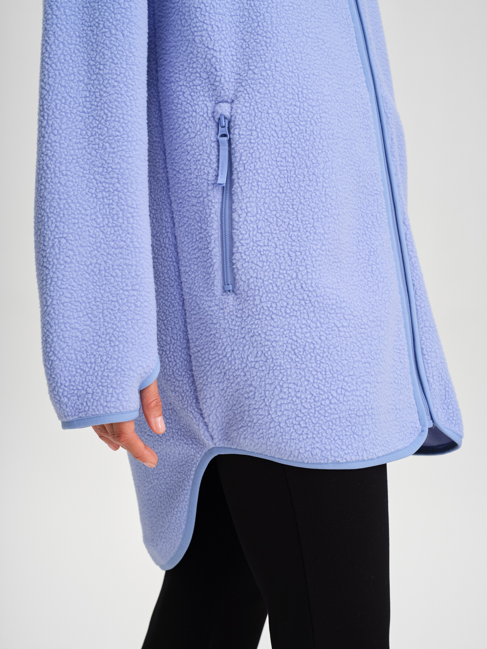 EVEREST, Pile Long Hood, Pitk&auml; Fleecetakki, Naisten